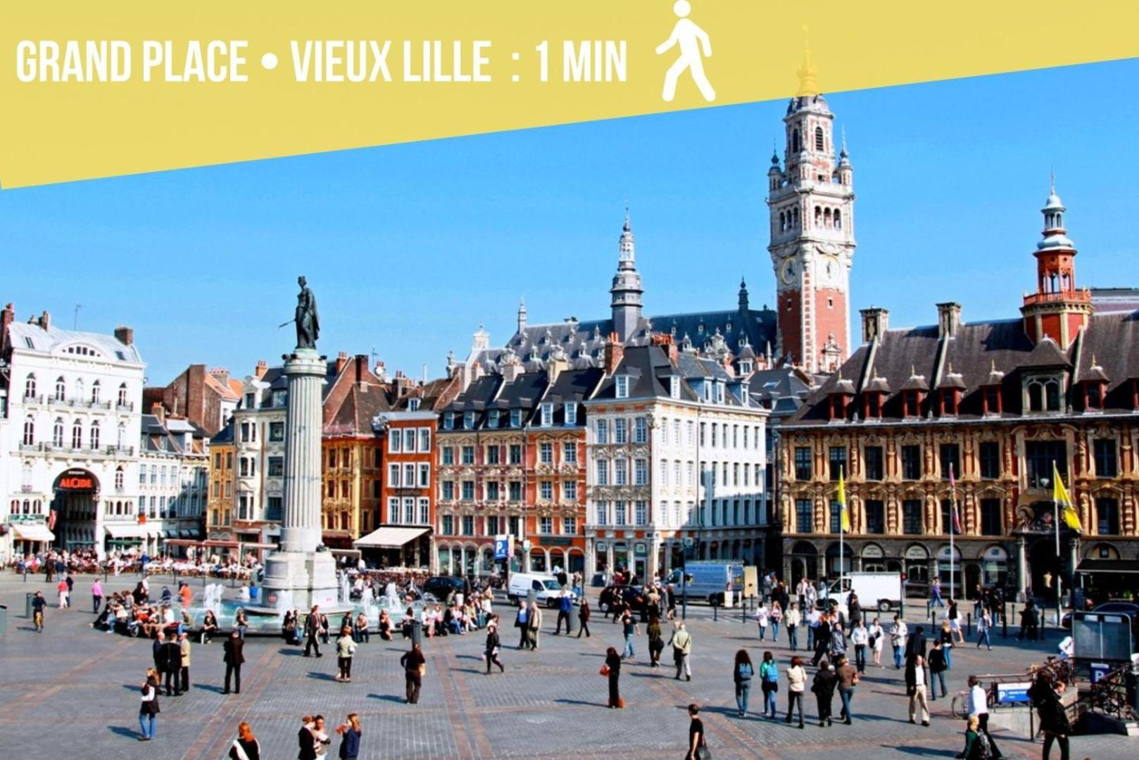 Lille Centre - 1Br In The Heart Of Lille! Leilighet Eksteriør bilde